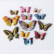 Midnight 3D Glow in The Dark Butterfly Wall Ceiling Decals Decor Removable Mural Stickers Home Kids